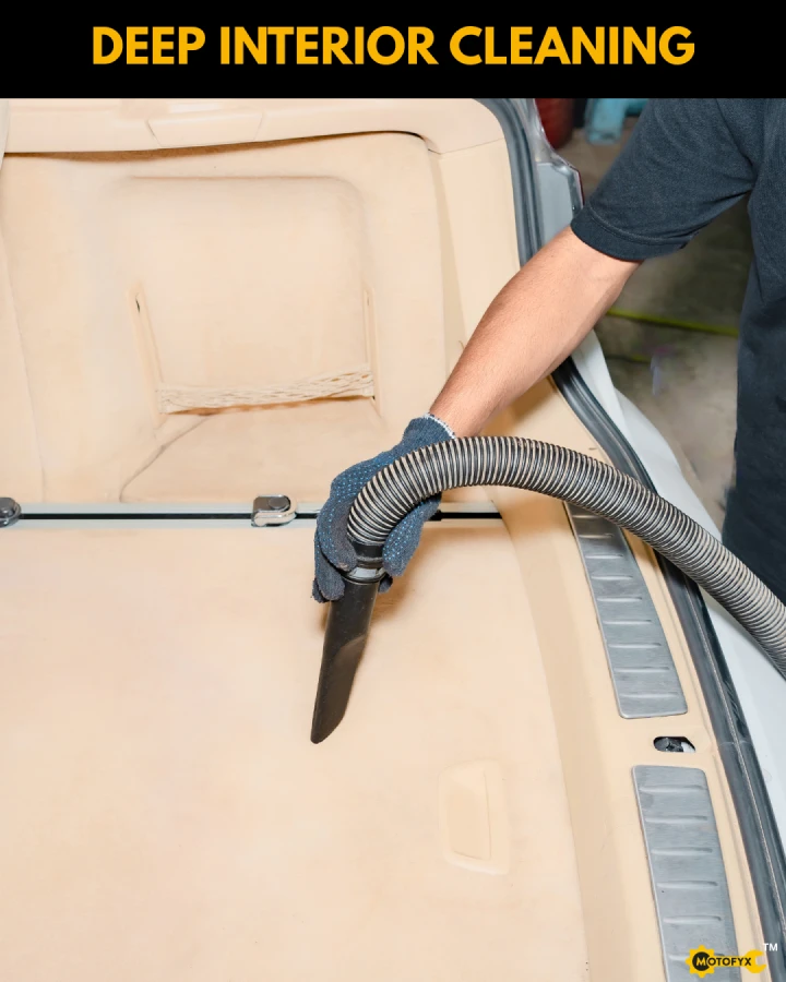 deep interior cleaning