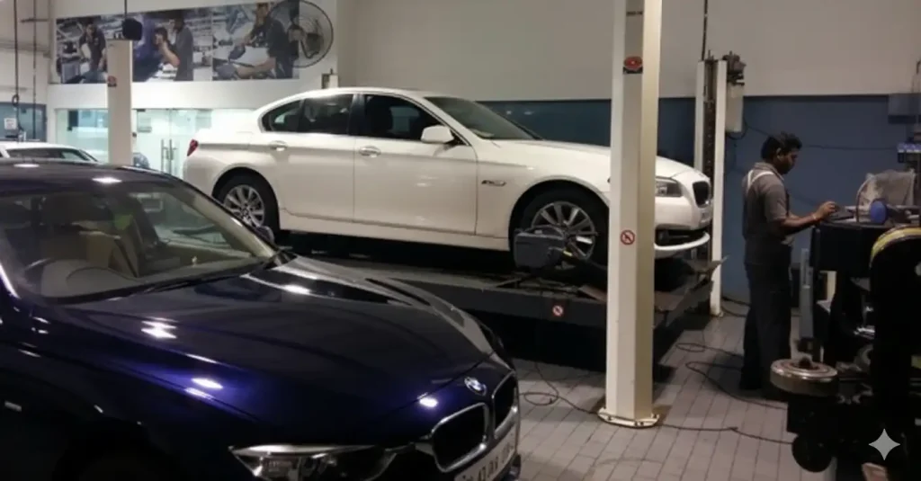 Multi-Brand Garage for Mercedes & BMW in Mumbai