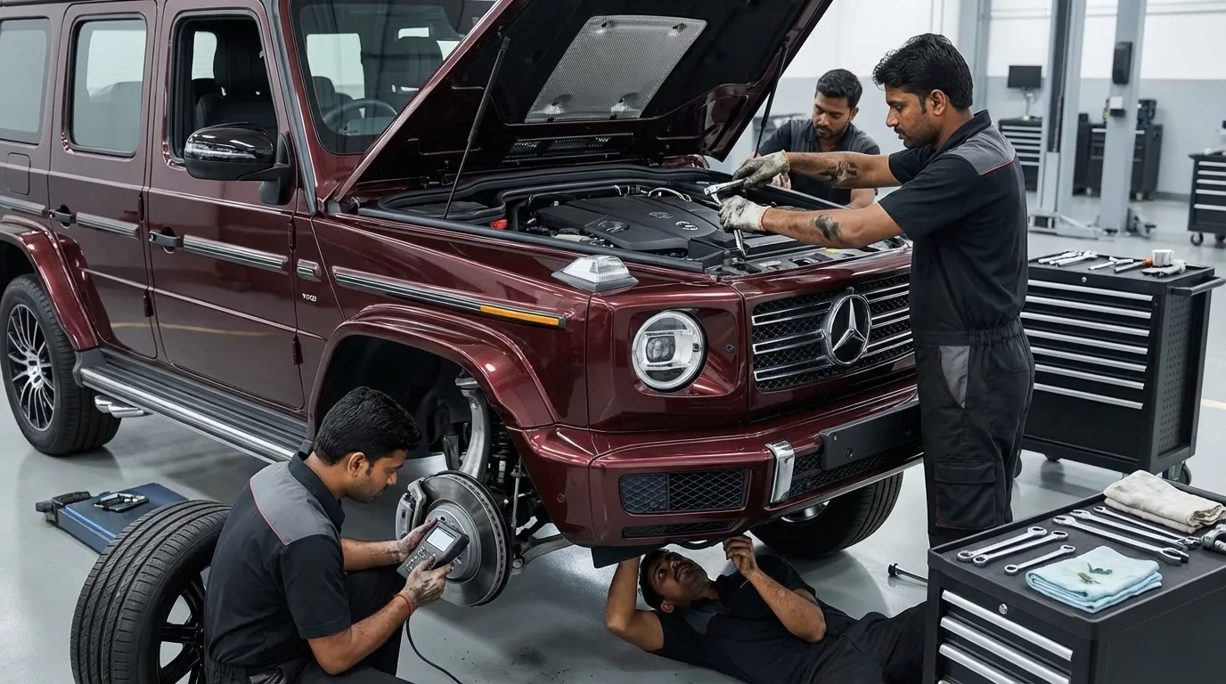 Mercedes repair