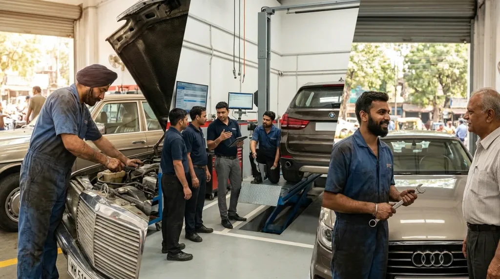 Luxury Car Workshop in Pune